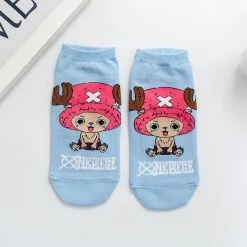 Circumtoy One Piece Chibi Luffy & Chopper Low-cut Socks -accessories outlet store 15683361513 1058026234 2048x