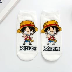 Circumtoy One Piece Chibi Luffy & Chopper Low-cut Socks -accessories outlet store 15732478335 1058026234 2048x