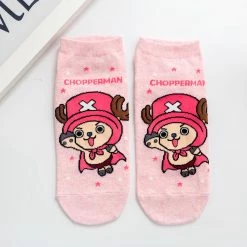 Circumtoy One Piece Chibi Luffy & Chopper Low-cut Socks -accessories outlet store 15796040902 1058026234 2048x