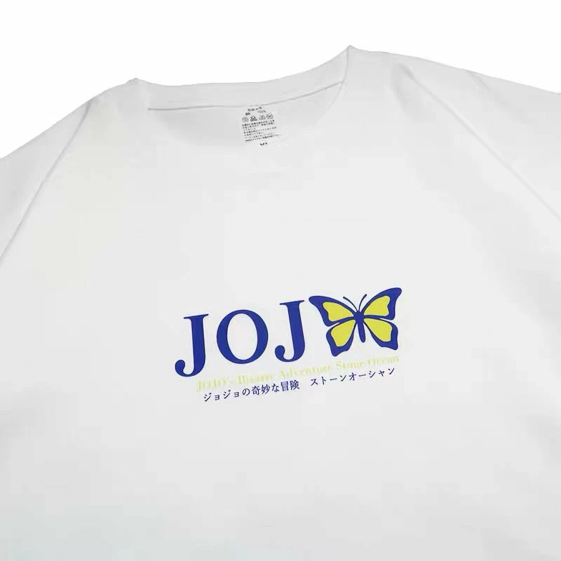 New Stone Ocean Jolyne Cujoh White T-shirt 3 New Stone Ocean Jolyne Cujoh White T-shirt - Image 3
