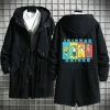 New Jujutsu Kaisen Long Cotton Trench Coat