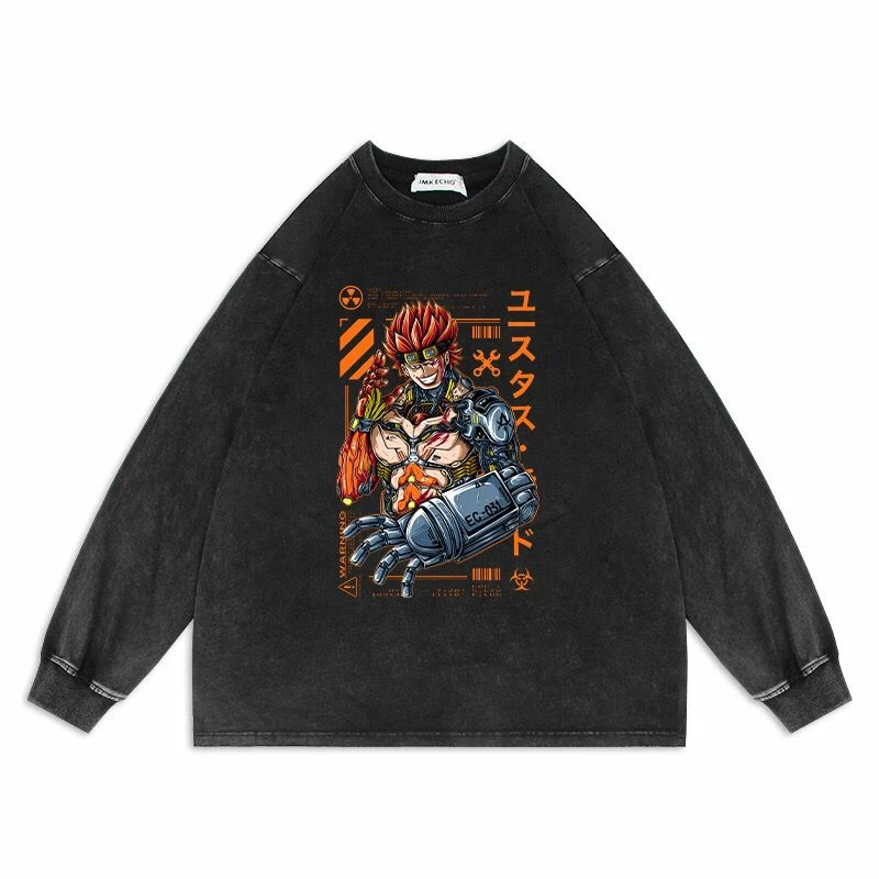 New One Piece Black Long-sleeve T-shirt 7 New One Piece Black Long-sleeve T-shirt - Image 7