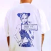 New Stone Ocean Jolyne Cujoh White T-shirt