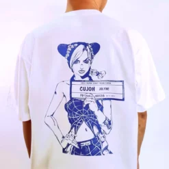 New Stone Ocean Jolyne Cujoh White T-shirt