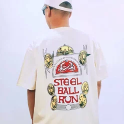 New JoJo's Bizarre Adventure Steel Ball Run Summer T-shirt