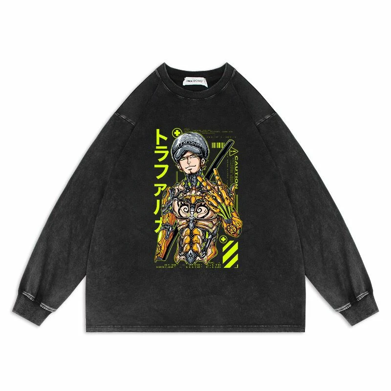 New One Piece Black Long-sleeve T-shirt 5 New One Piece Black Long-sleeve T-shirt - Image 5