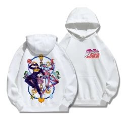 Circumtoy JoJo's Bizarre Adventure Hoodie -accessories outlet store HigashikataJosukewhite 2048x