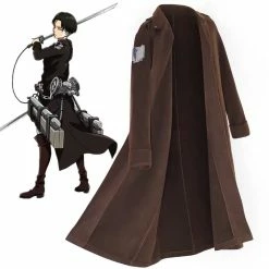 New Attack On Titan Levi Ackerman Cosplay Coat