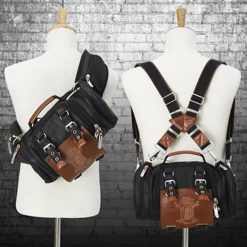 New Attack On Titan Vertical Maneuvering Equipment 4-Way Bag 2 New Attack On Titan Vertical Maneuvering Equipment 4-Way Bag - Image 2