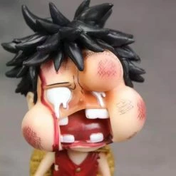 Circumtoy One Piece Beaten Monkey D. Luffy Statue With Swollen Face -accessories outlet store IMG 1353 2048x