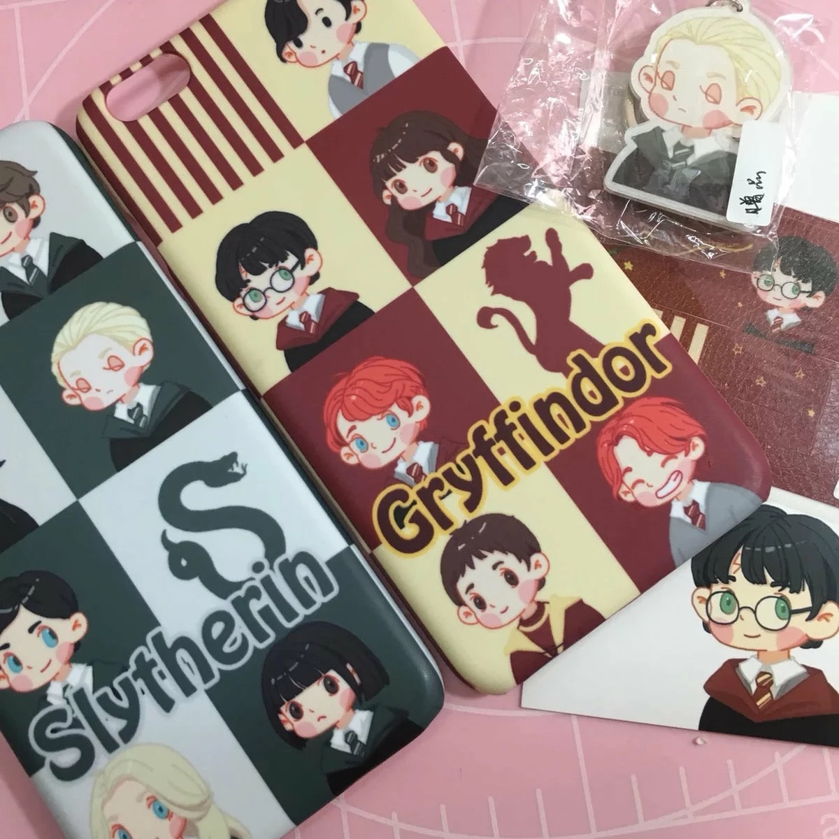 Circumtoy Harry Potter Gryffindor/Slytherin/Hufflepuff/Ravenclaw Cartoon Phone Case 2 Circumtoy Harry Potter Gryffindor/Slytherin/Hufflepuff/Ravenclaw Cartoon Phone Case - Image 2