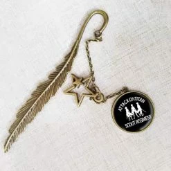 Circumtoy Attack On Titan Vintage Alloy Bookmark -accessories outlet store IMG 1871 20210503 002736 2048x