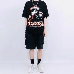 New Jujutsu Kaisen Satoru Gojo Side Face Summer T-shirt -accessories outlet store IMG 2128 20210511 205046 2048x