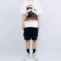 New Jujutsu Kaisen Satoru Gojo Side Face Summer T-shirt