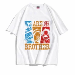 New One Piece Three Brothers Short-sleeved T-shirt -accessories outlet store IMG 2372 20210526 003206 2048x