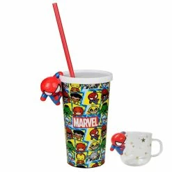 Circumtoy Avengers Exclusive Theather Topper Straw Cup & Plastic Popcorn Box -accessories outlet store IMG 2510 2048x