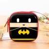 Circumtoy Batman/Superman/Captain America/Spiderman Cartoon Zipper Coin Purse