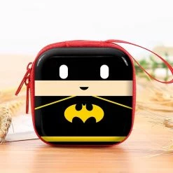 Circumtoy Batman/Superman/Captain America/Spiderman Cartoon Zipper Coin Purse