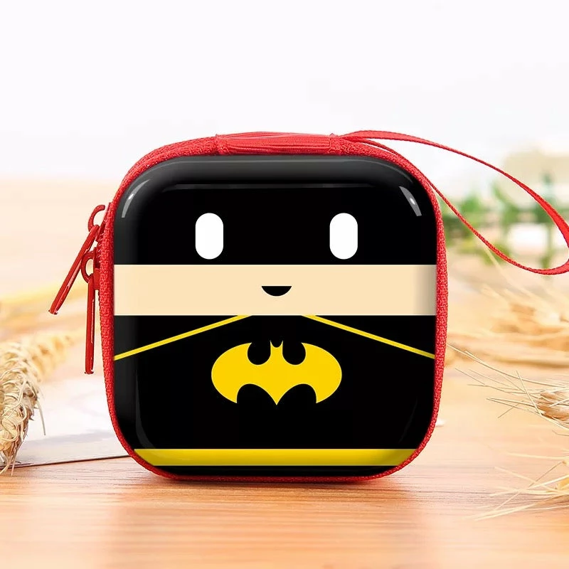 Circumtoy Batman/Superman/Captain America/Spiderman Cartoon Zipper Coin Purse 1 Circumtoy Batman/Superman/Captain America/Spiderman Cartoon Zipper Coin Purse