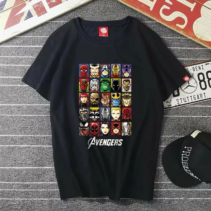 Circumtoy Avengers Endgame Character Grid T-shirt 2 Circumtoy Avengers Endgame Character Grid T-shirt - Image 2
