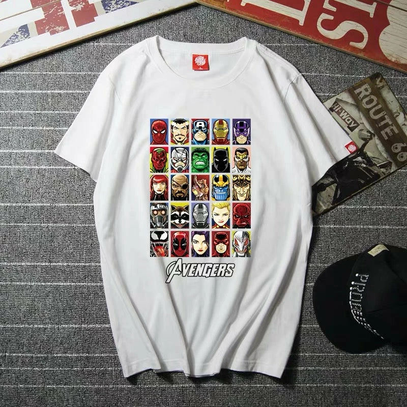 Circumtoy Avengers Endgame Character Grid T-shirt 1 Circumtoy Avengers Endgame Character Grid T-shirt