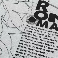 Circumtoy Iron Man Grey Sketch T-shirt -accessories outlet store IMG 2911 2048x