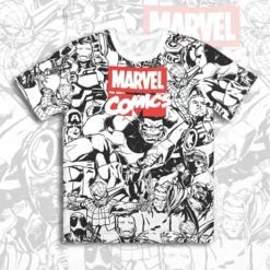 Circumtoy Marvel Comics Superheroes Short & Long Sleeves T-shirt