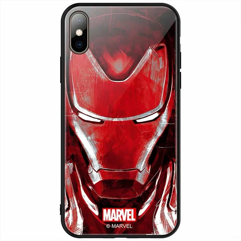 Circumtoy Iron Man / Captain Marvel / Thanos Tempered Glass IPhone Case 4 Circumtoy Iron Man / Captain Marvel / Thanos Tempered Glass IPhone Case - Image 4