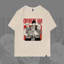 New Chainsaw Man Three Devil Hunters T-shirt