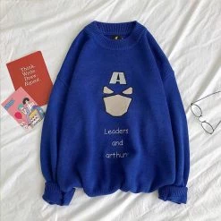 Circumtoy Avengers Original 6 Tattoo Lightweight Sweater -accessories outlet store IMG 5326 20200407 191114 2048x