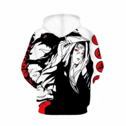 New Naruto Uchiha Clan Sharingan Graffiti Hoodie