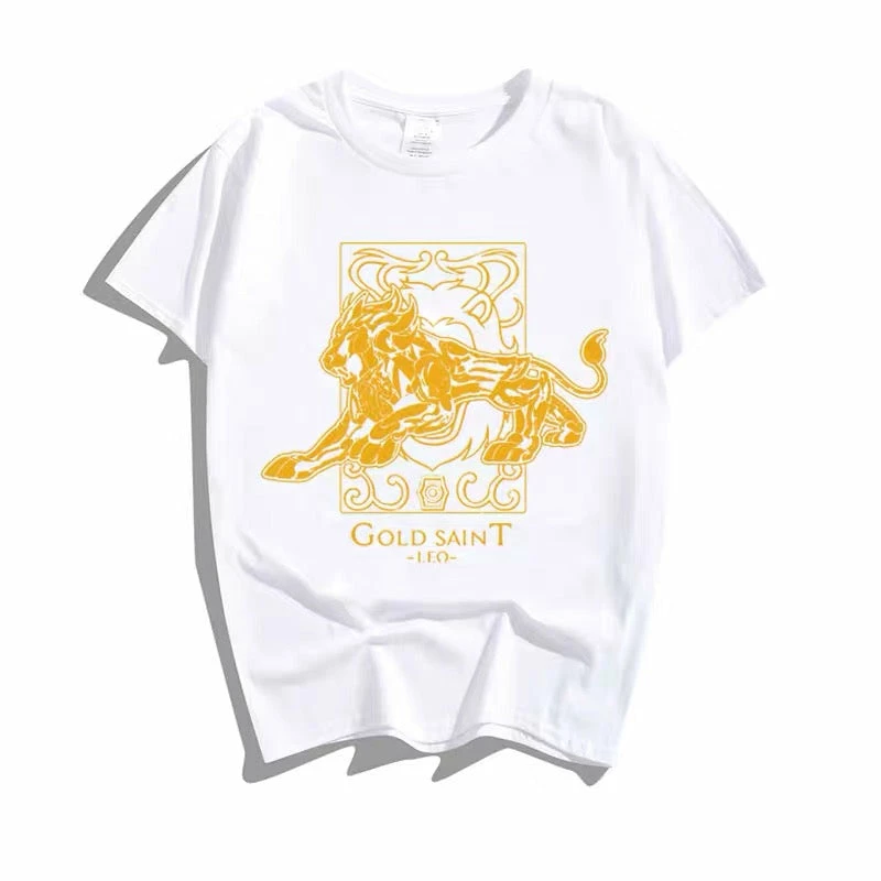 New Saint Seiya 12 Gold Saints Constellation White Summer T-shirt 9 New Saint Seiya 12 Gold Saints Constellation White Summer T-shirt - Image 9