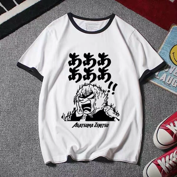 New Demon Slayer Zenitsu Agatsuma Yelling Summer T-shirt 6 New Demon Slayer Zenitsu Agatsuma Yelling Summer T-shirt - Image 6