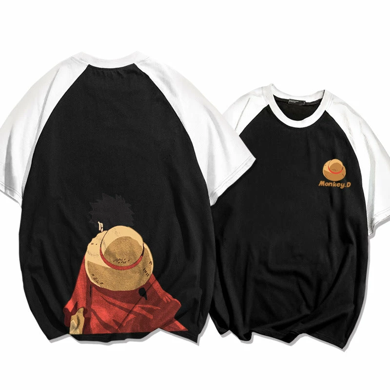New One Piece Monkey D. Luffy's Back Summer T-shirt 7 New One Piece Monkey D. Luffy's Back Summer T-shirt - Image 7