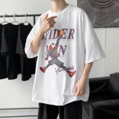 New Spider-Man Playing Basketball Summer T-shirt 12 New Spider-Man Playing Basketball Summer T-shirt -accessories outlet store IMG 7661 20220613 004920 2048x