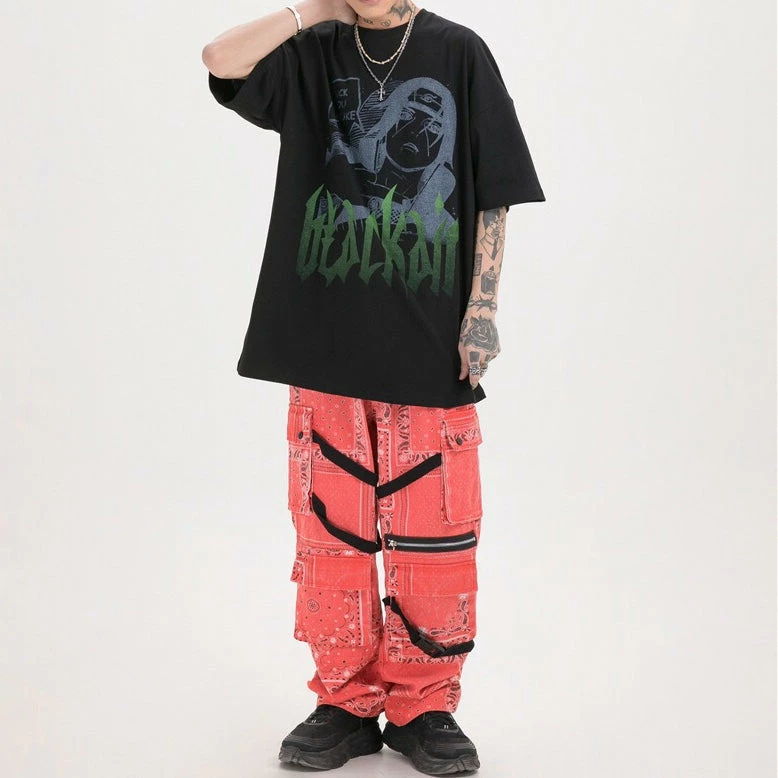 New Naruto Shippuden Itachi Uchiha Dark Silhouette T-shirt 2 New Naruto Shippuden Itachi Uchiha Dark Silhouette T-shirt - Image 2