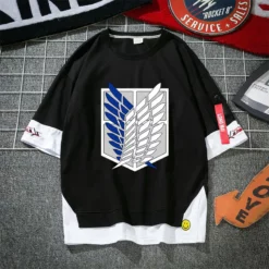New Attack On Titan Layered T-shirt