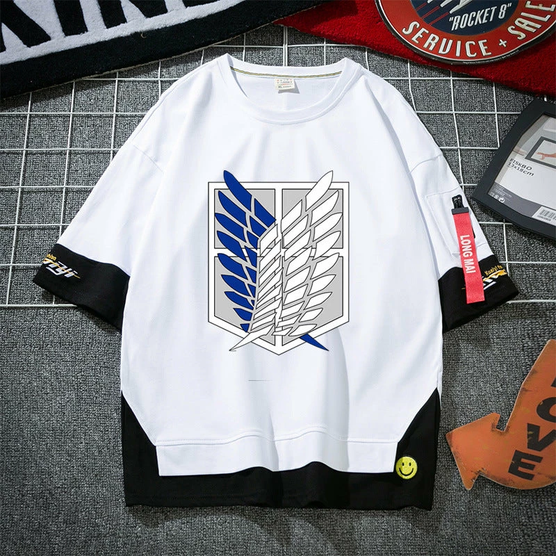 New Attack On Titan Layered T-shirt 2 New Attack On Titan Layered T-shirt - Image 2