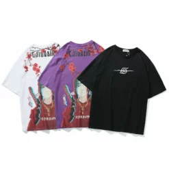 New Itachi Uchiha Sharingan Pixel Summer T-shirt