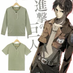 Circumtoy Attack On Titan Shingeki No Kyojin Eren Jaeger Cosplay Top