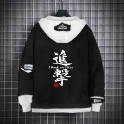 New Attack On Titan Black Layered Hooded Denim Jacket 7 New Attack On Titan Black Layered Hooded Denim Jacket -accessories outlet store IMG 8221 20200822 223642 2048x