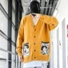 New Monkey D. Luffy And Tony Tony Chopper Cardigan Knit Sweater