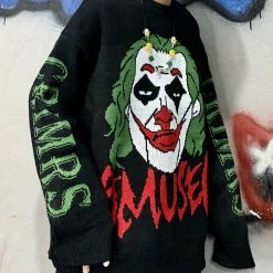 Circumtoy The Joker Joaquin Phoenix Knitted Sweater -accessories outlet store IMG 9387 20201105 153805 2048x