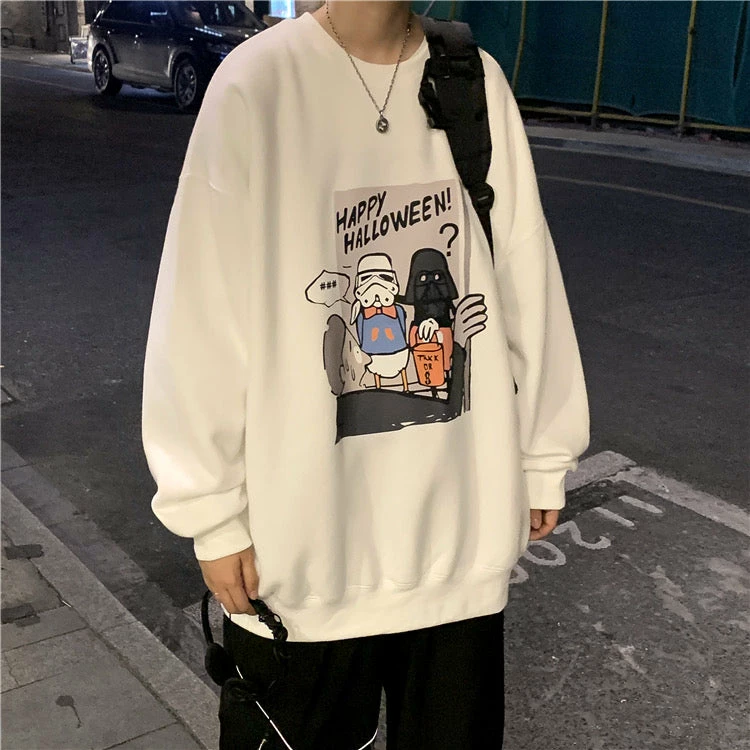 New Star Wars Happy Halloween Sweatshsirt 3 New Star Wars Happy Halloween Sweatshsirt - Image 3