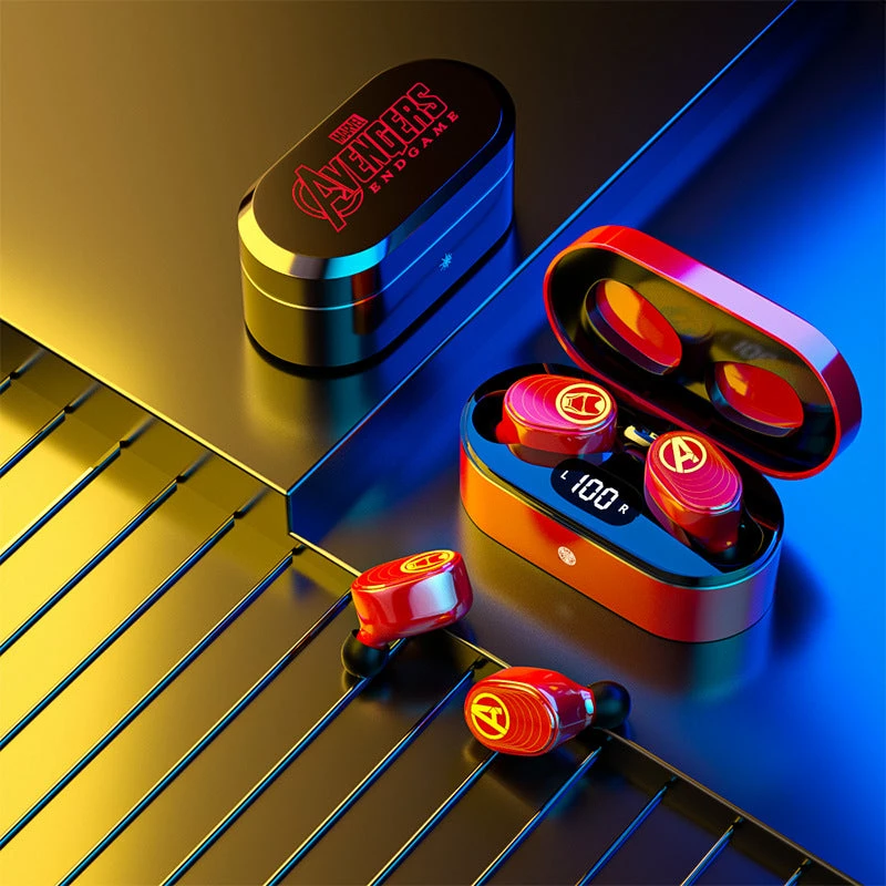 New Avengers LED Display Wireless In-Ear Headphones 1 New Avengers LED Display Wireless In-Ear Headphones