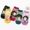 Others Demon Slayer Cartoon 5-Pack Low-cut Socks