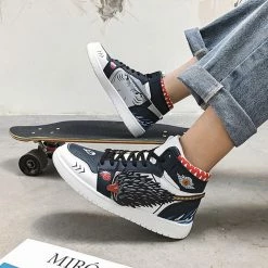 New Naruto Shippuden 3D Outdoor High Top Sneaker -accessories outlet store KisameHoshigaki 2048x