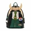 New Marvel President Loki Cosplay Mini Backpack
