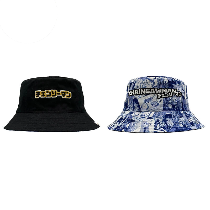 Circumtoy Chainsaw Man Double-sides Fisherman’s Hat 1 Circumtoy Chainsaw Man Double-sides Fisherman’s Hat
