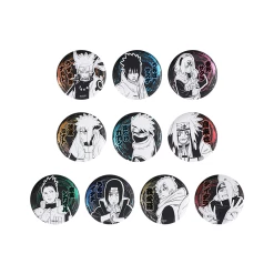 Circumtoy Naruto Badge Set 10 Pack